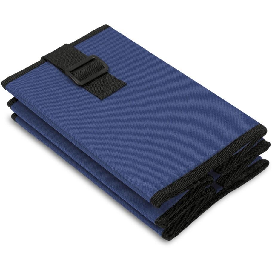 Picnic Time Bongo Cooler/Seat - Navy - Folded thumbnail