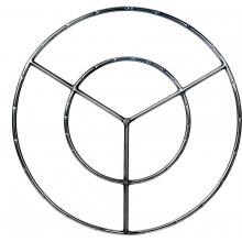 Dagan Industries 30-Inch Stainless Round Double Propane Fire Pit Ring Burner image
