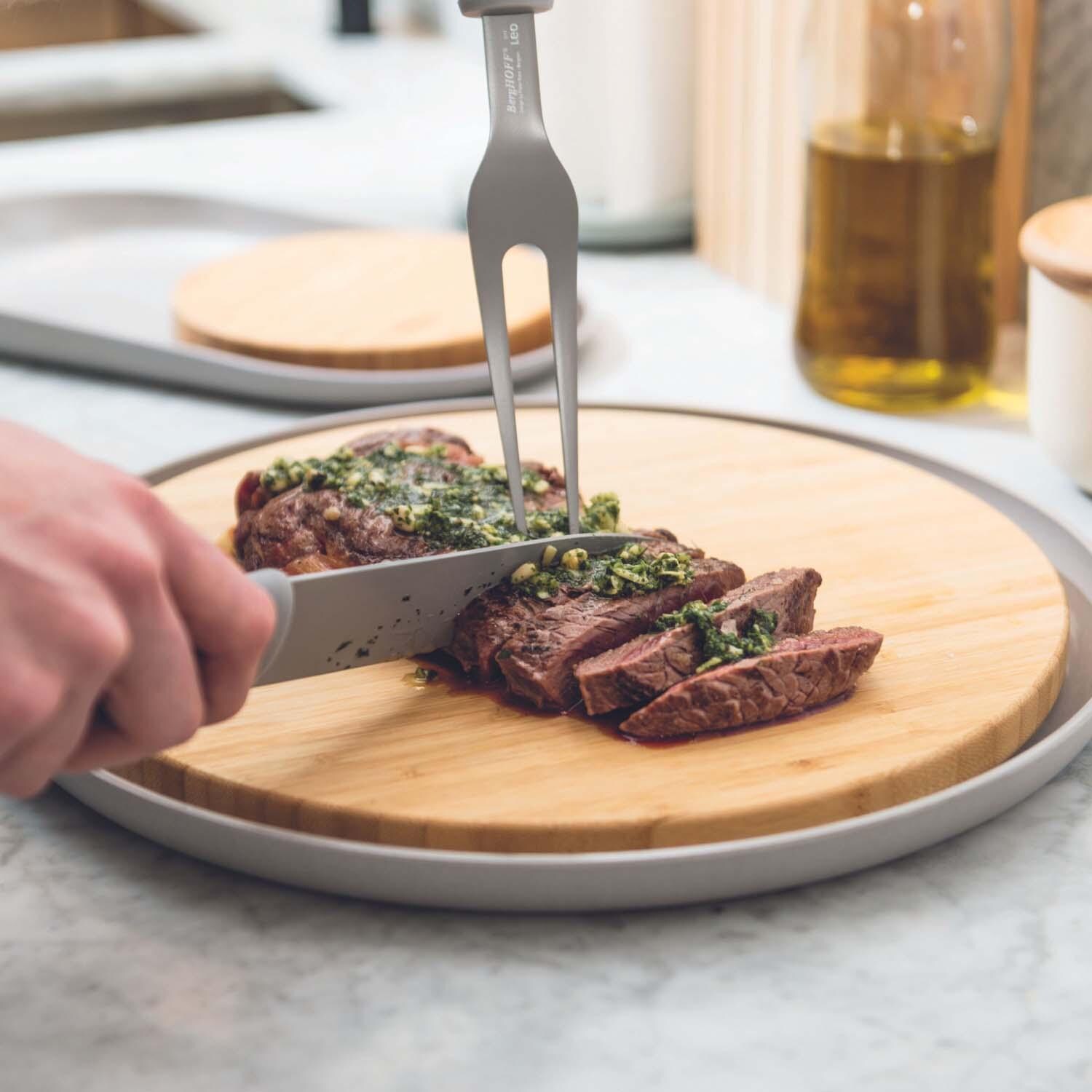 BergHOFF Balance 4 Pc Nonstick Knife Set - Recycled Material - Steak - Lifestyle thumbnail