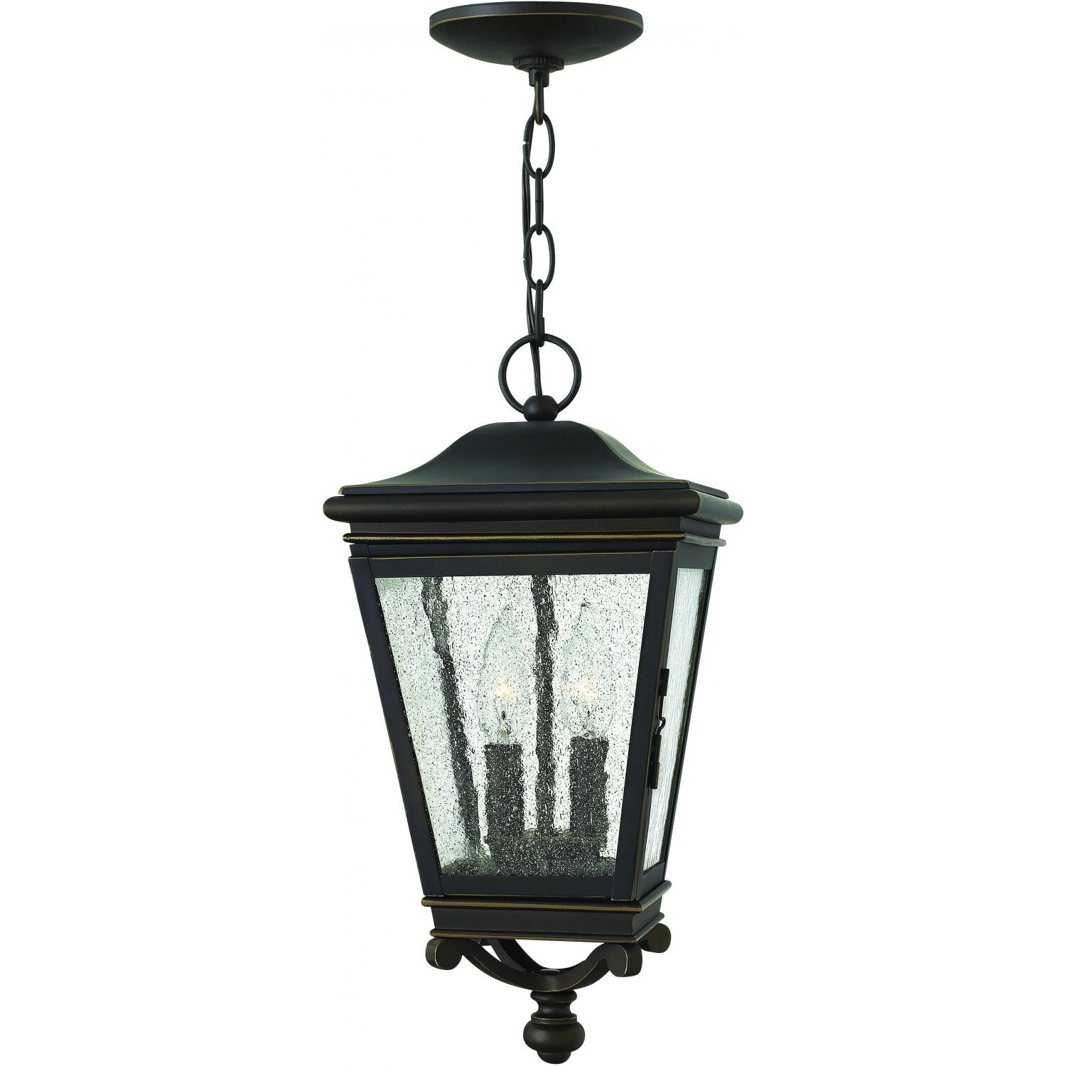 Hinkley Lighting Lincoln 2462OZ 60W Two Light Outdoor Ceiling Light - Oil Rubbed Bronze thumbnail
