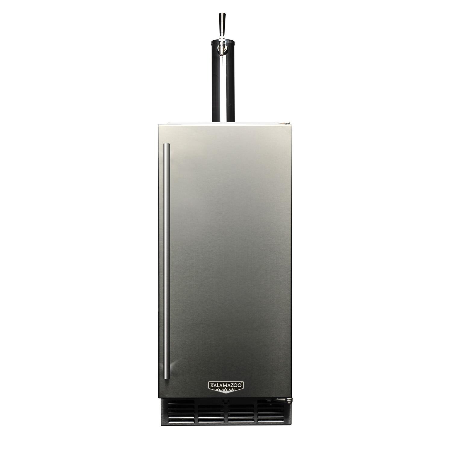 Kalamazoo Signature 15 Inch Refrigerated Keg Tapper - Right Hinge - 1 Tap - K-HP15TO-4-1R-S4