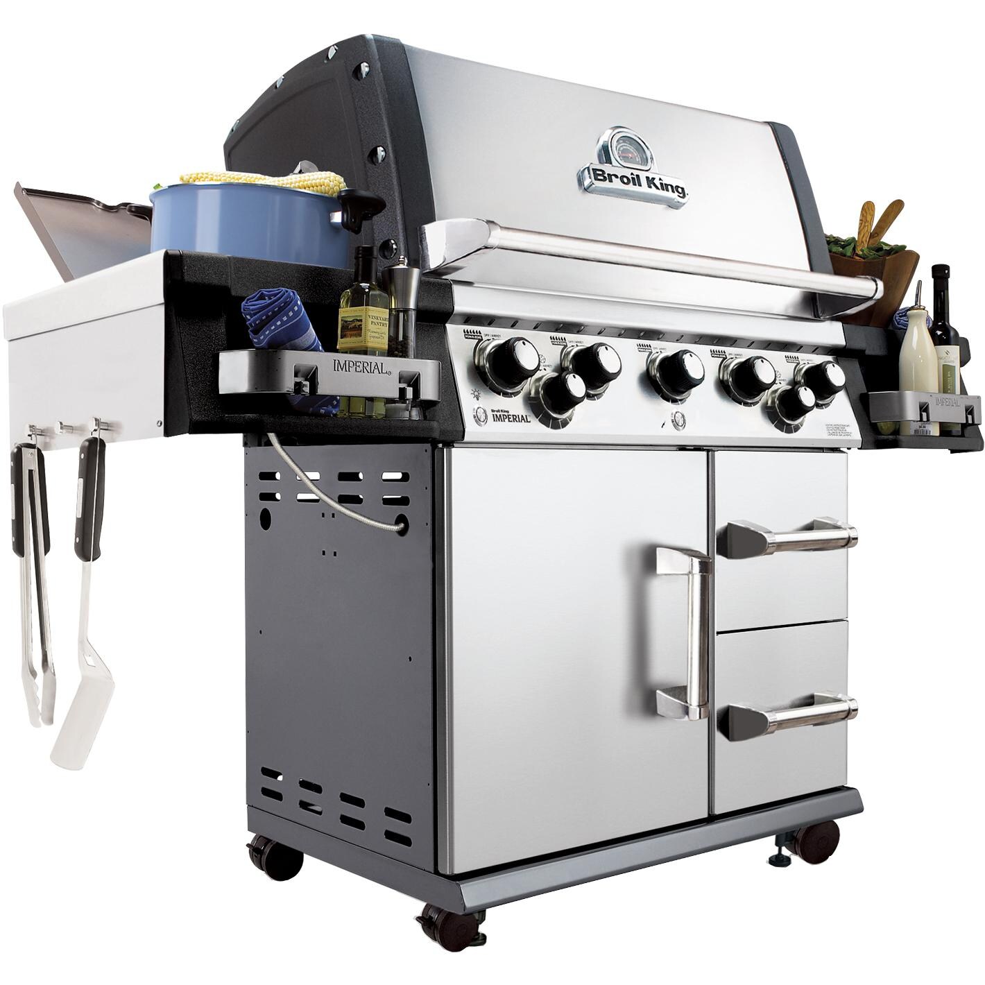 Broil King Imperial 590 5-Burner Freestanding Gas Grill - Alternate View thumbnail