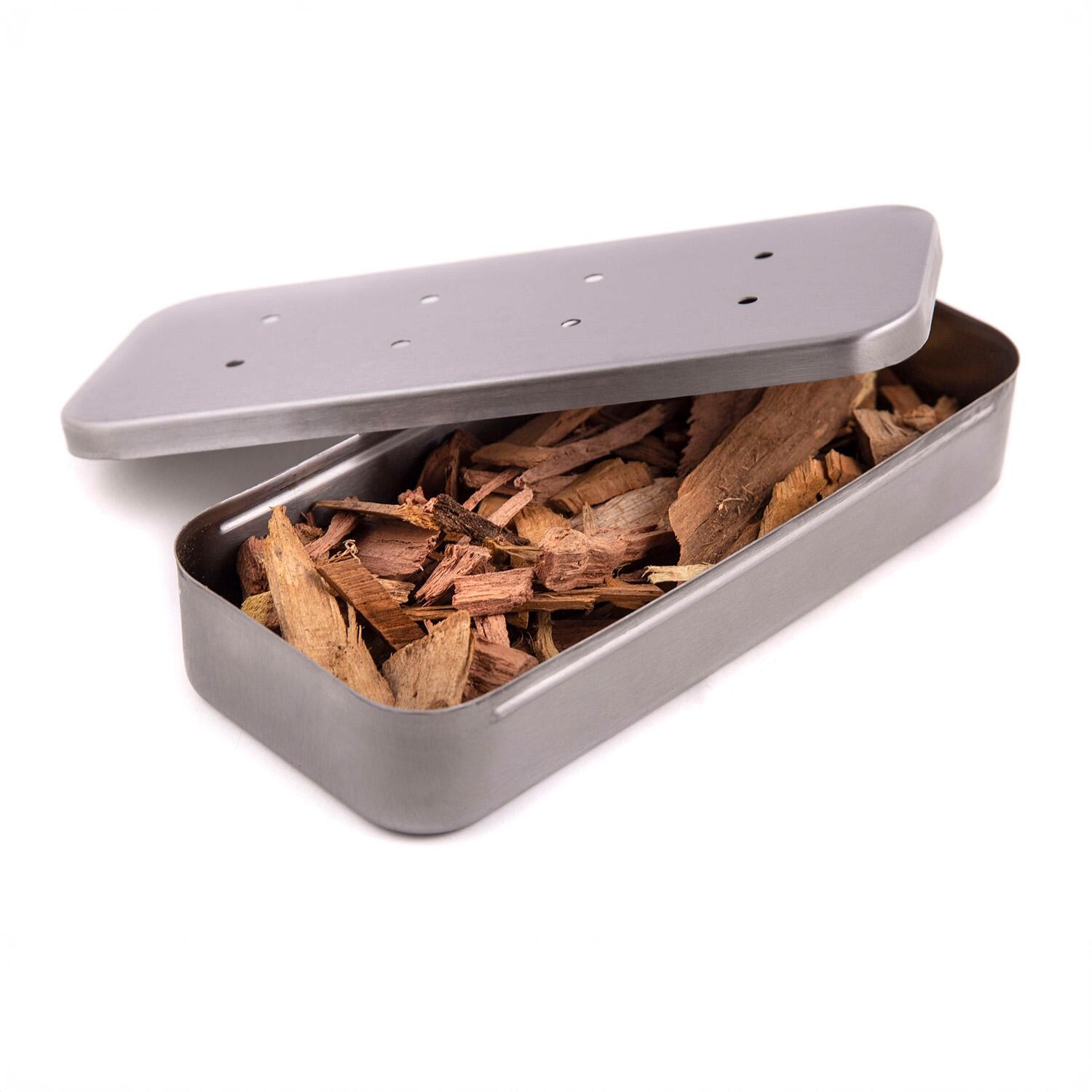 GrillPro Mesquite Wood Chips - 200 - In Smoke Box - White Background thumbnail