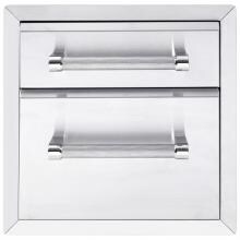 KitchenAid 18-Inch Stainless Steel Double Access Drawer - Small Top Drawer - 780-0017 image
