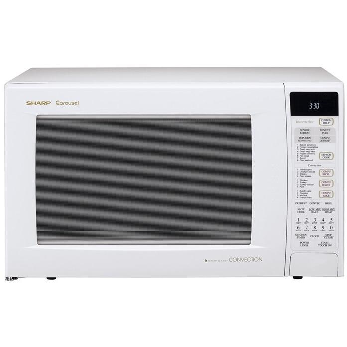 Sharp R930AW 1.5 Cu. Ft. Convection Microwave - White
