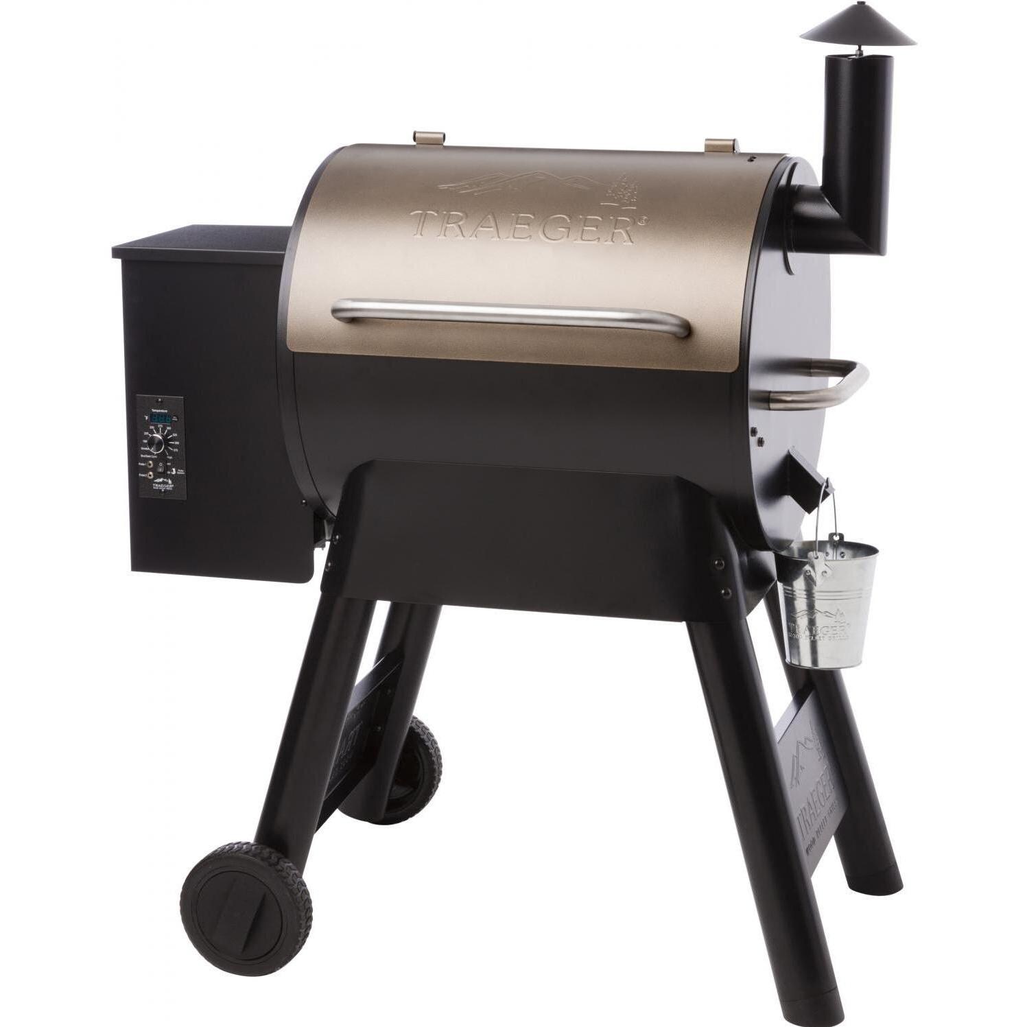 Traeger Pro Series 22 Pellet Grill On Cart - Bronze - 2016 Model thumbnail
