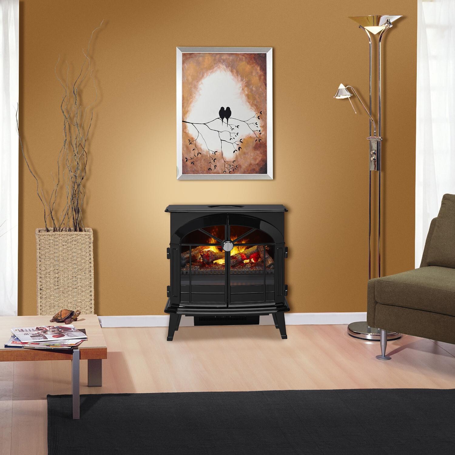 Dimplex Os2527gb Opti Myst Stockbridge 25 Inch Electric Stove W Acrylic Ember Bed Bbqguys