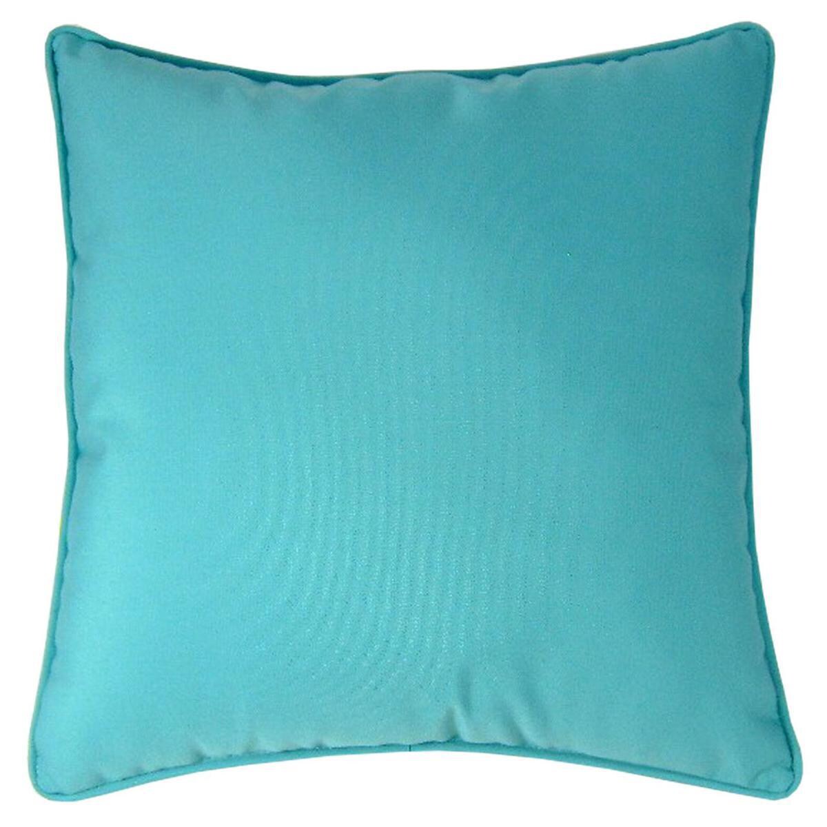 Sunbrella Canvas Aruba Outdoor Throw Pillow W/ Piping By Lava Pillows 18 X 18 BBQGuys