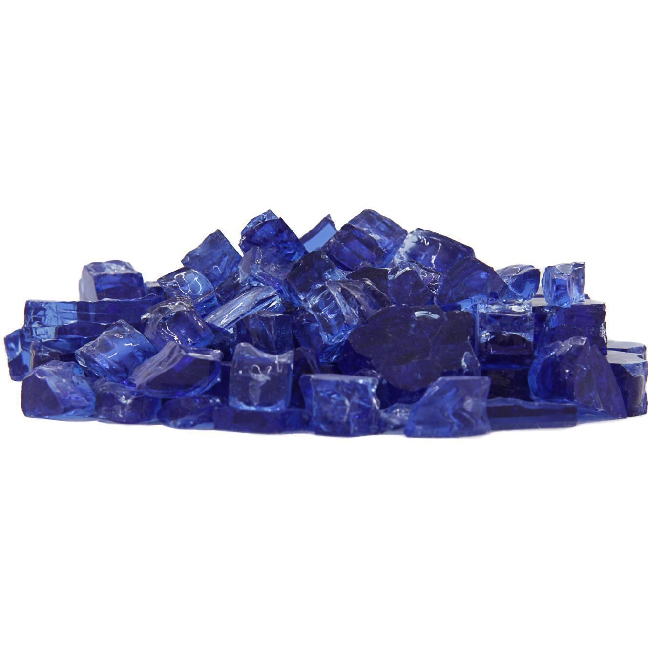 Lakeview Outdoor Designs 1/2-Inch Blue-Jay Non-Reflective Fire Glass - 1 Pound thumbnail