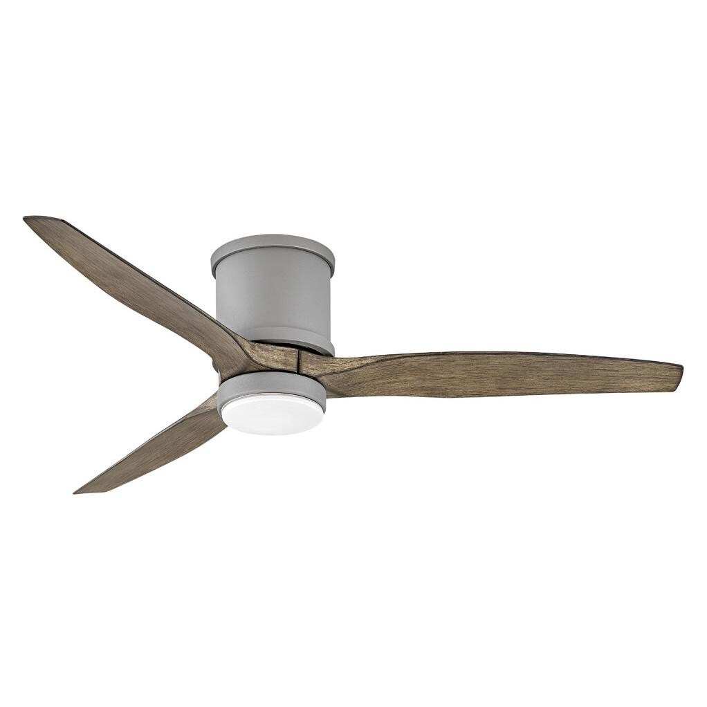 Hinkley Lighting 900852FGT-LWD Hover Flush 52-Inch LED Indoor / Outdoor Ceiling Fan - Graphite thumbnail
