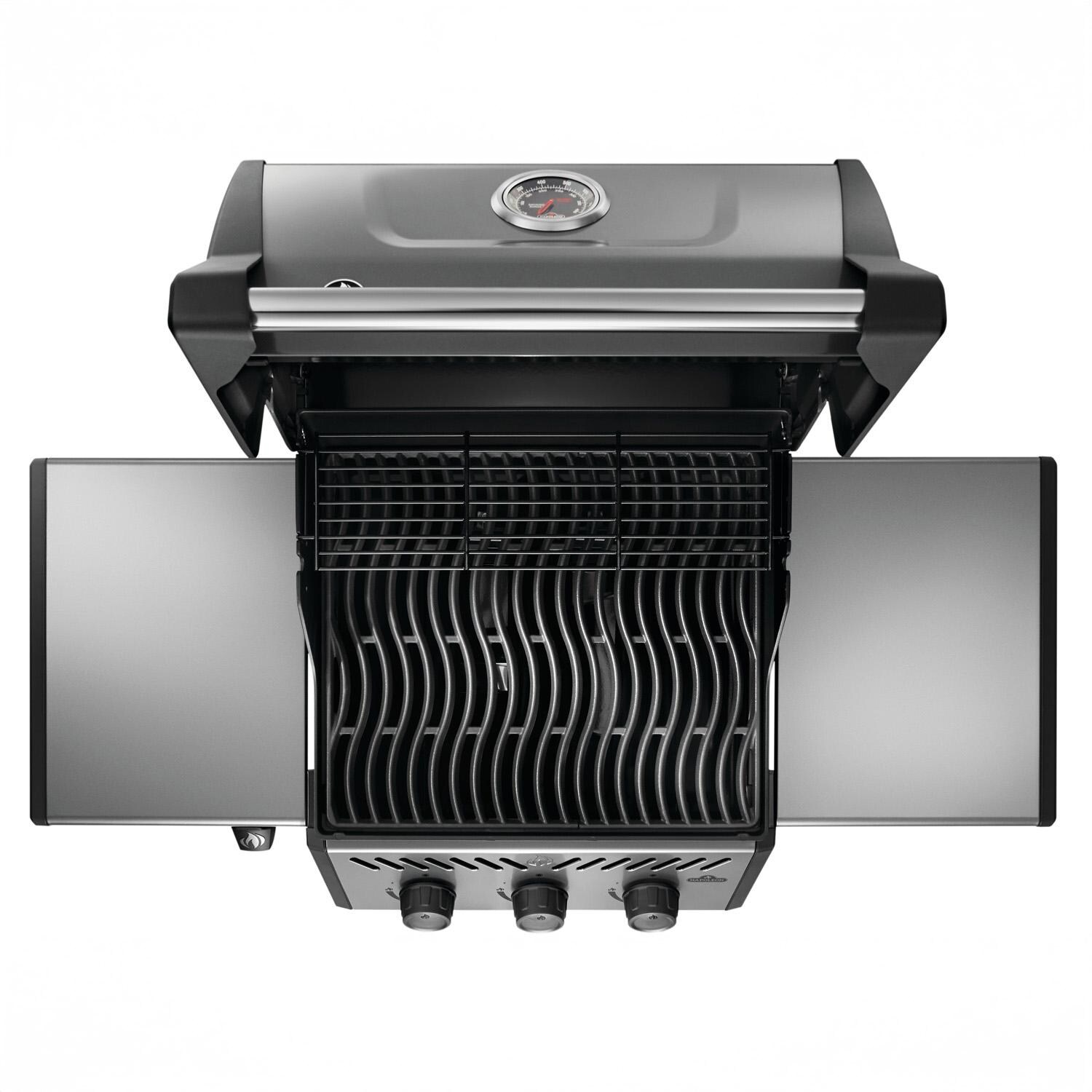 Napoleon F365DNGT Freestyle 365 3 Burner Natural Gas Grill - Graphite Grey - Top - White Background thumbnail