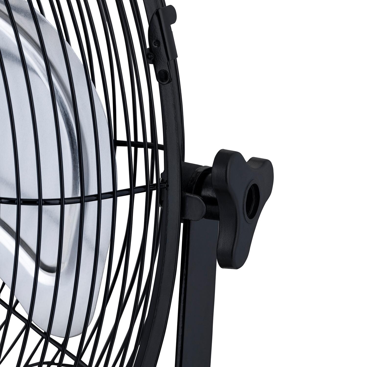 NewAir NIF18WBK01 18-in High Velocity Wall Mount Fan w/ 3 Fan Speeds & Adjustable Tilt Head - Angle Control - Detail thumbnail