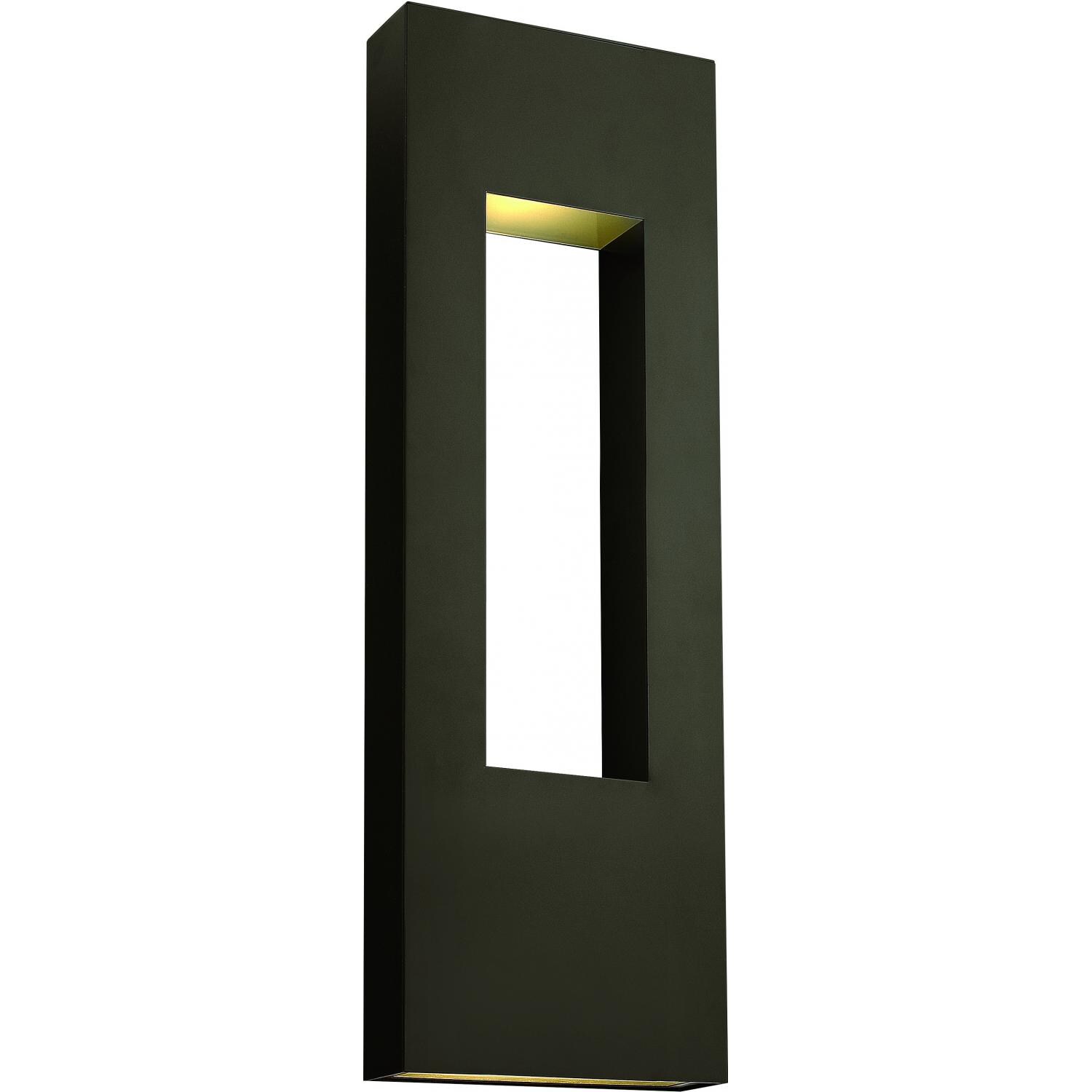Hinkley Lighting Atlantis Three Light 36-Inch LED Outdoor Wall Light - Bronze - 1639BZ-LED