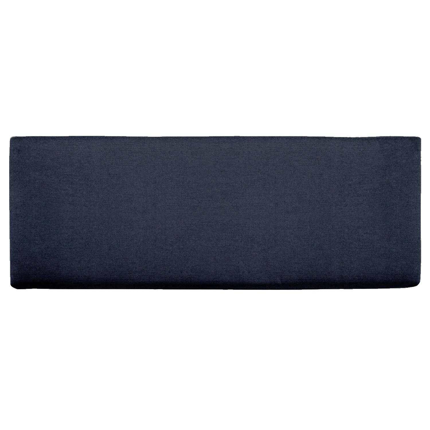 Sunbrella Canvas Navy Large Outdoor Replacement Bench Cushion W/ Knife Edge By UltimatePatio.com thumbnail