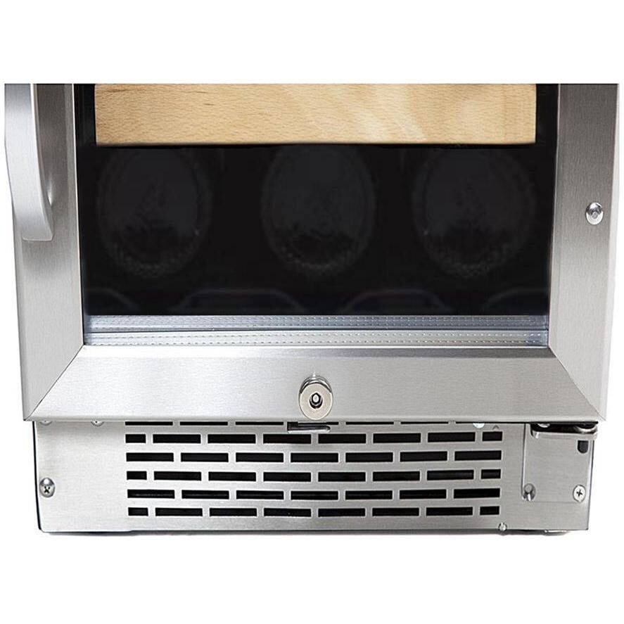 Whynter 28 Bottle Dual Temperature Zone Built In Wine Refrigerator: Vent View thumbnail