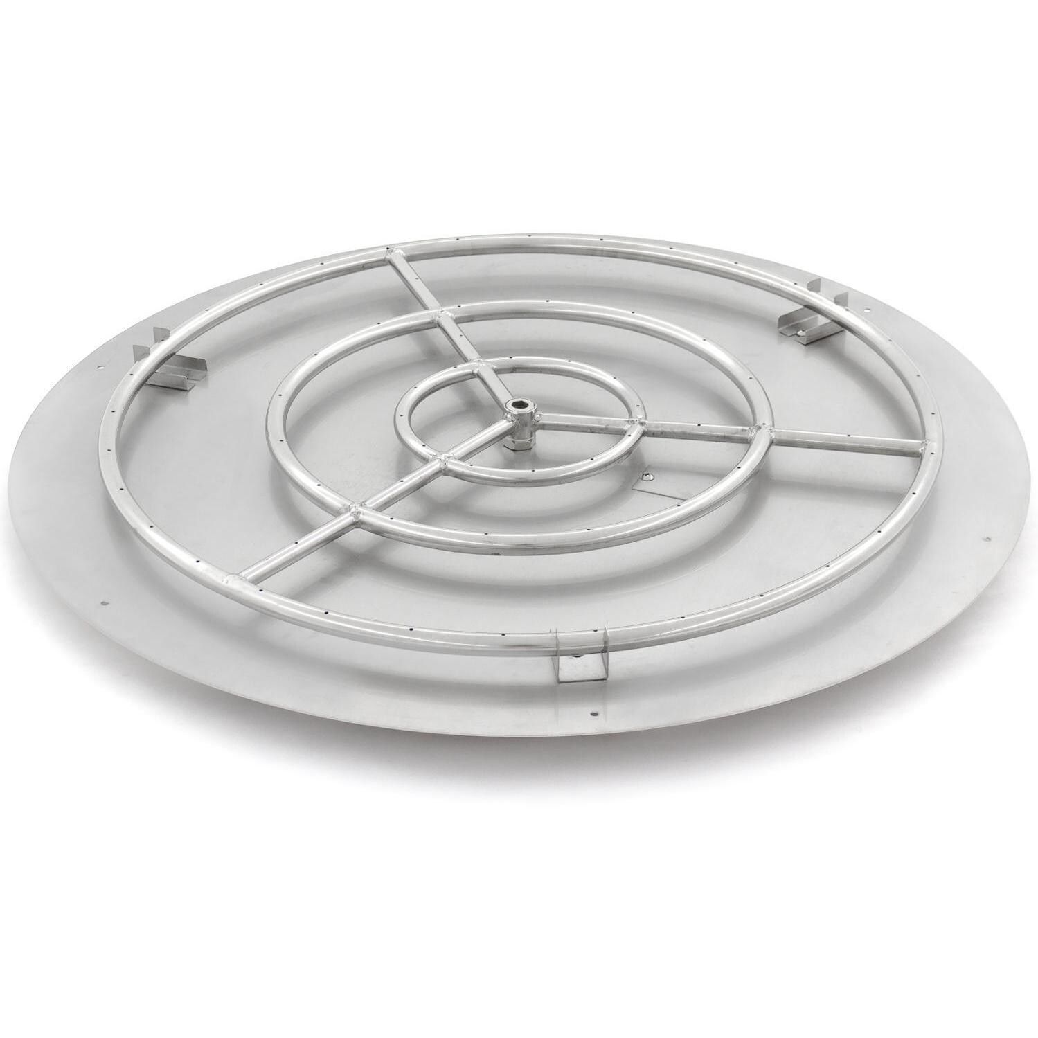 Lakeview Outdoor Designs 36Inch Round Flat Pan With 30Inch Natural