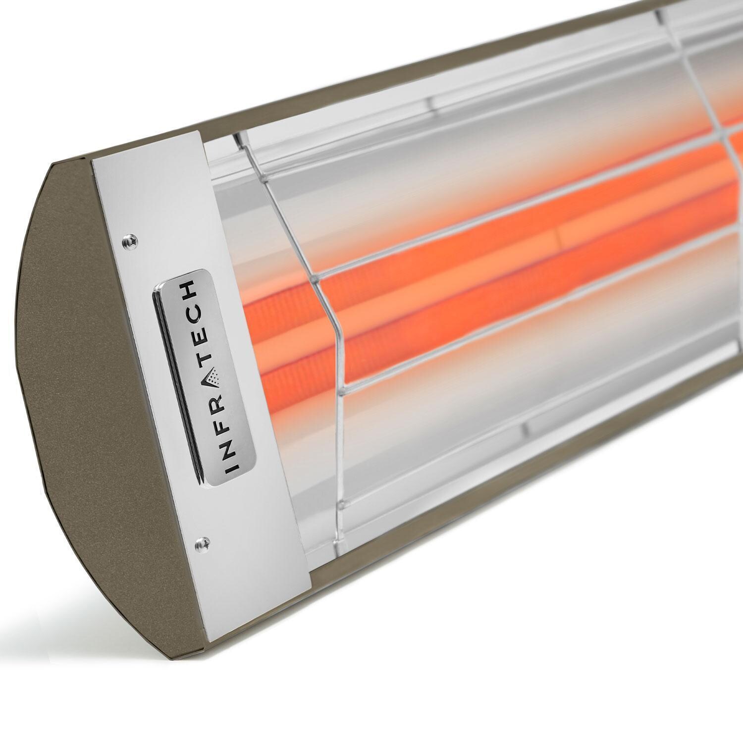 Infratech CD-Series 48 Inch 5200W Dual Element Electric Patio Heater - 240V - Bronze - CD5224BR