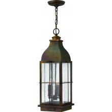 Hinkley Lighting Bingham Three Light 24-Inch Outdoor Hanging Lantern - Sienna - 2042SN image