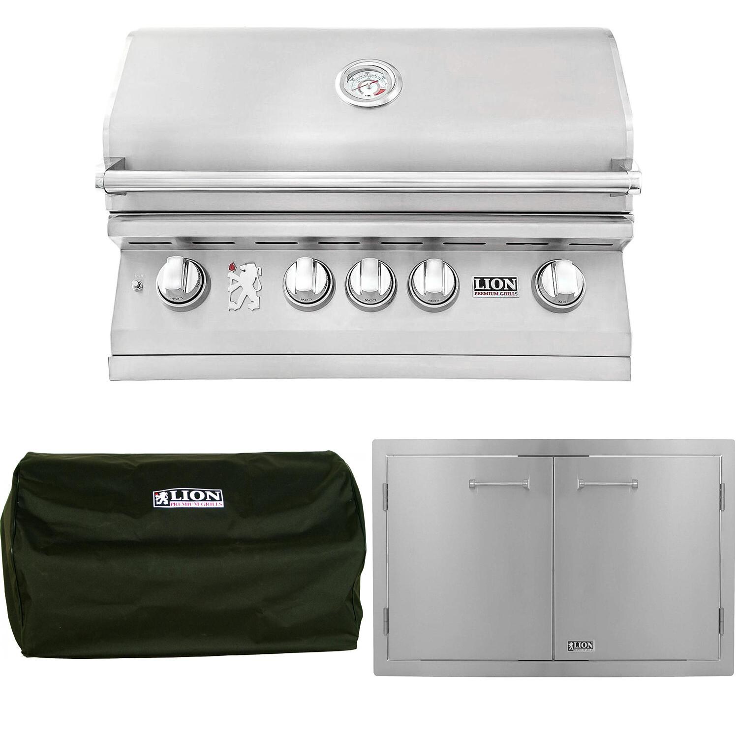 Lion L75000 2-Piece 32-Inch Propane Gas Outdoor Kitchen Package thumbnail
