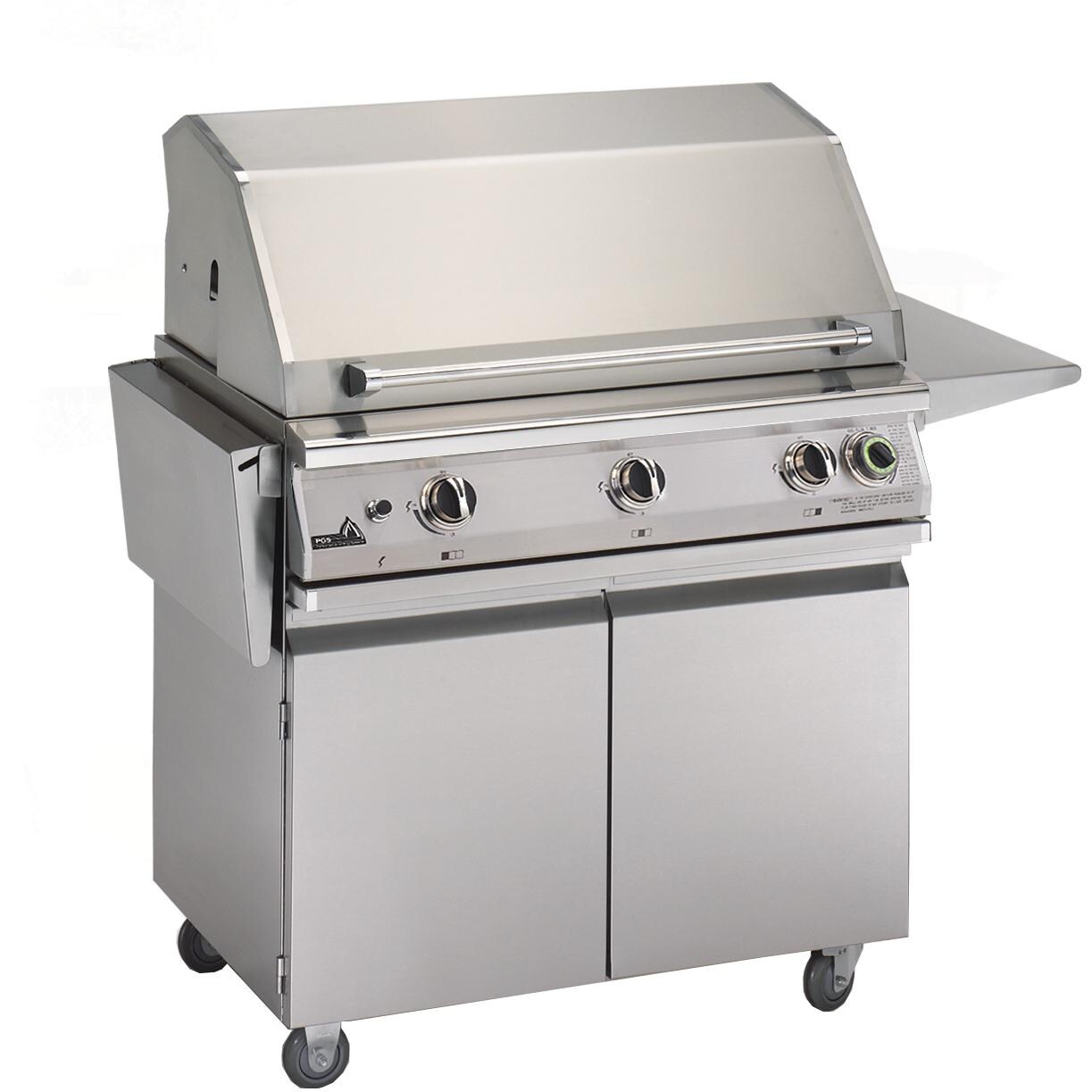 PGS TSeries Commercial 39Inch Propane Gas Grill With Timer S36TLP