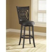 Hillsdale Van Draus 24 Inch Swivel Counter Stool - Black - 4975-827 image