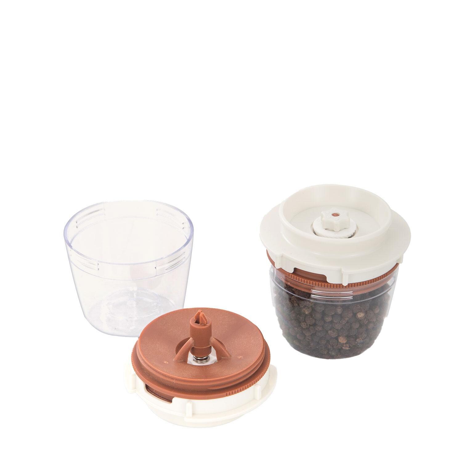 FinaMill FM137-1 Classic Pepper Pod - Disassembled - White Background thumbnail