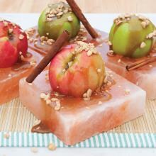 5-Inch Himalayan Salt Plates - Set Of 4 image