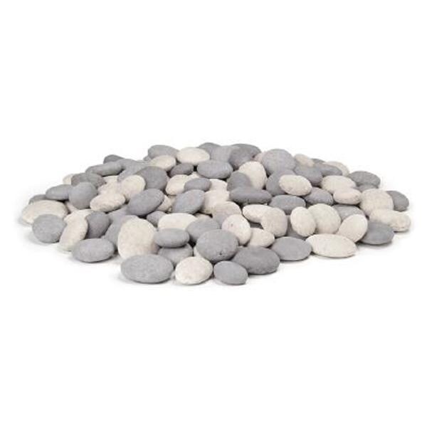 American Fyre Designs Mixed Fire Pit Creekstones - 20 Lbs