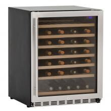Summerset 24-Inch 5.3 Cu. Ft. 54 Bottle Outdoor Rated Deluxe Wine Cooler - SSRFR-24DWC image