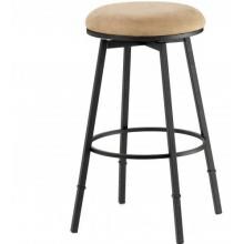 Hillsdale Sanders Adjustable Backless Bar Stool - Matte Black - 4149-831 image