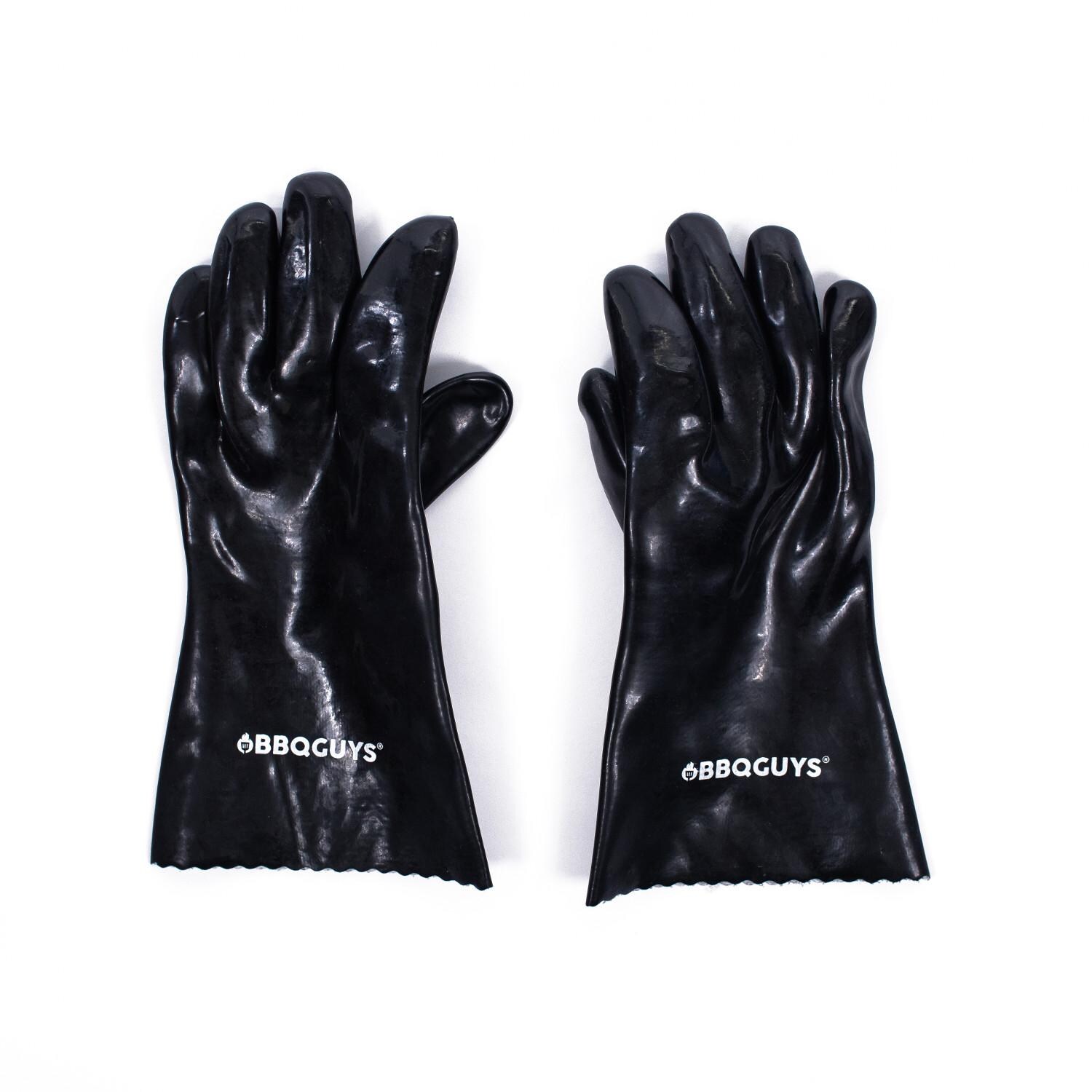 BBQGuys Signature BBQ-RBG Insulated Rubber Grilling Gloves thumbnail