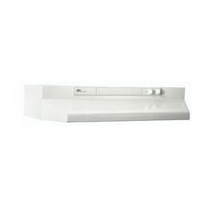 Broan 46000 Series Range Hood, Under Cabinet, 30 Inch - White