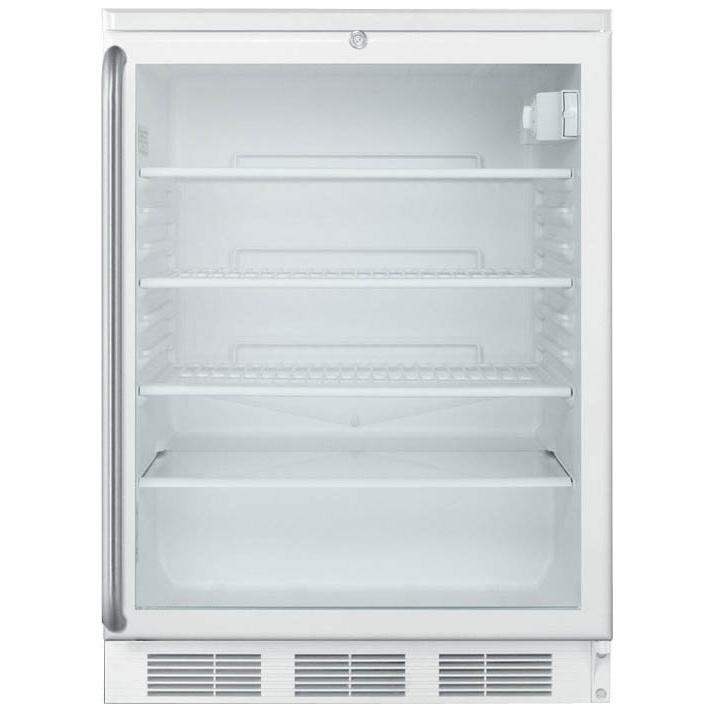 Summit 24Inch 5.5 Cu. Ft. Commercial Rated Beverage Refrigerator
