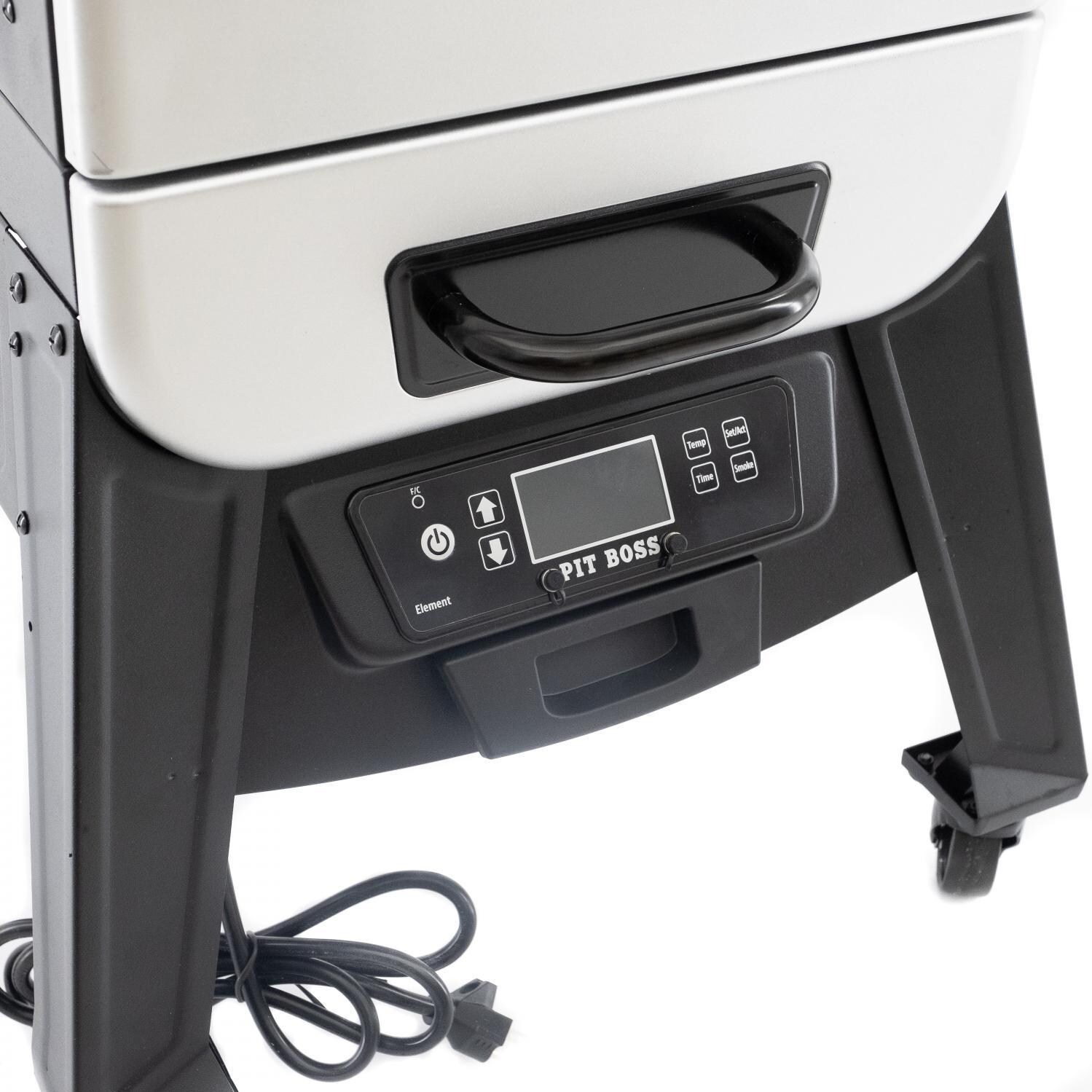 Pit Boss - 77221 - Silver Star 2 Series 2.2 Cu. Ft. Vertical Digital Electric Smoker w/ Window - Control Panel thumbnail