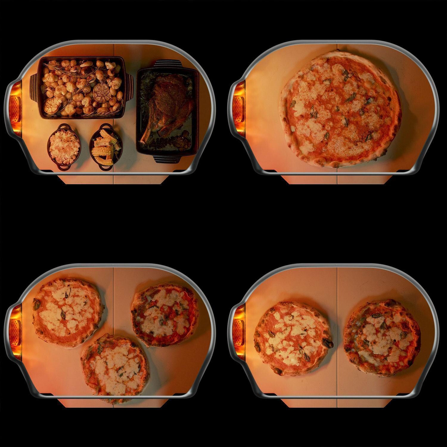 Gozney GMPBNUS1825 Dome XL Gen 2 Propane Pizza Oven - Bone - Pizza Space - Detail