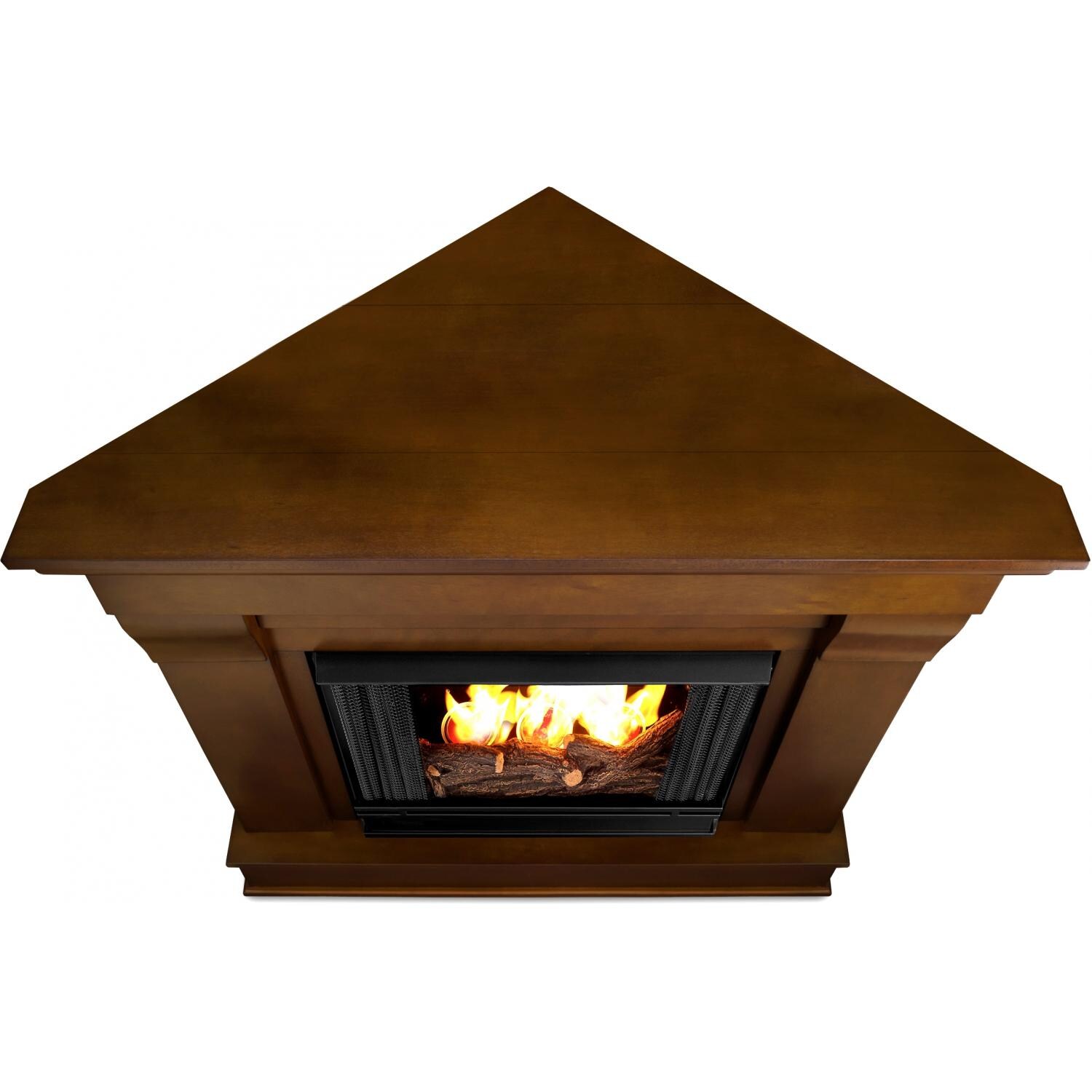 Real Flame Chateau 40-Inch Corner Gel Fireplace - Top View thumbnail