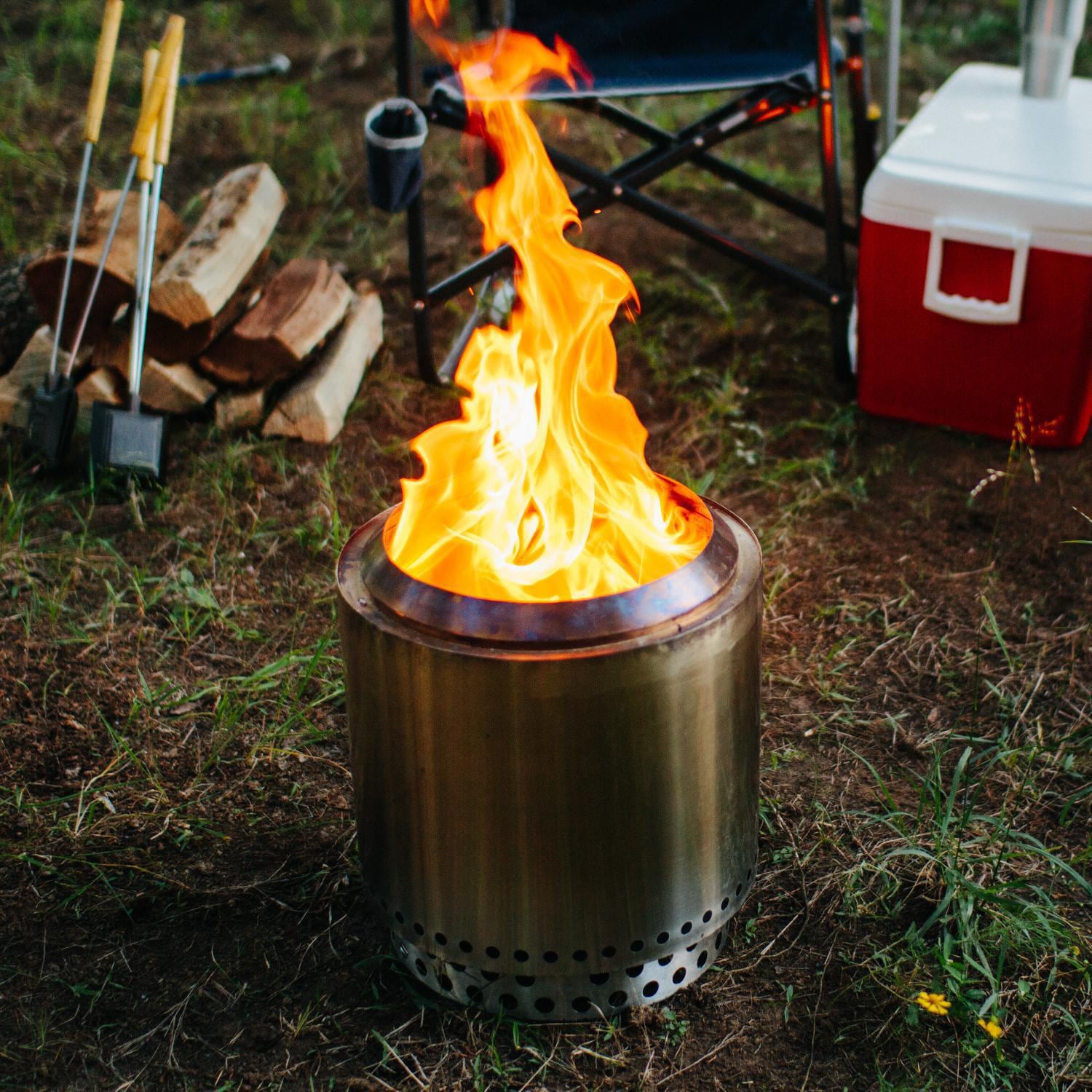 solo stove Ranger （旧タイプ） Ranger 17 Inch Round Stainless Steel Wood-Burning Fire Pit