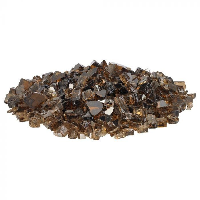 BBQGuys Signature AFF-COPRF12-10 1/2-Inch Copper Reflective Fire Glass - Glass Pile thumbnail