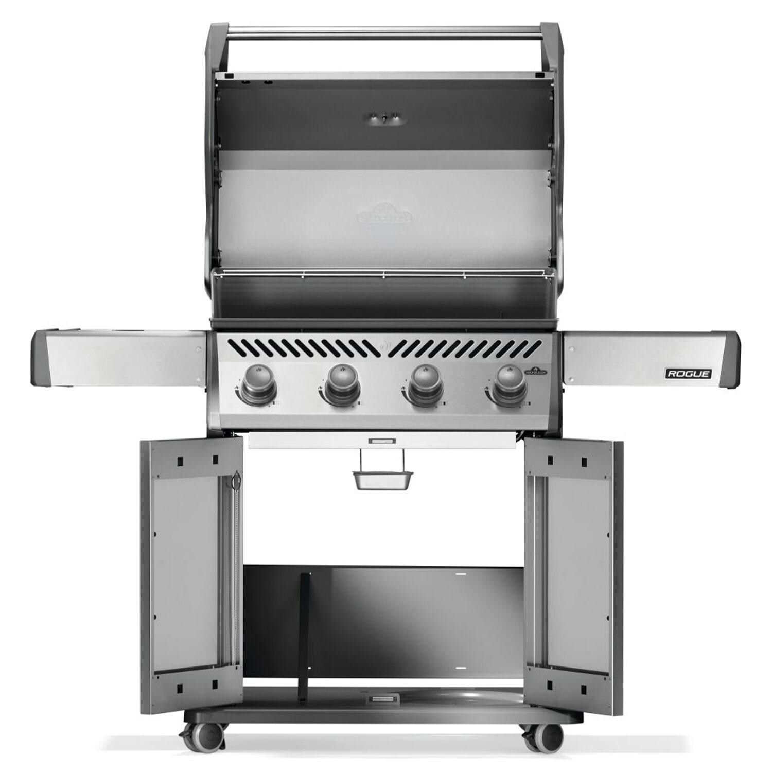 Napoleon R525PSS-2 Rogue 525 Propane Gas Grill - Stainless Steel - Interior - White Background thumbnail