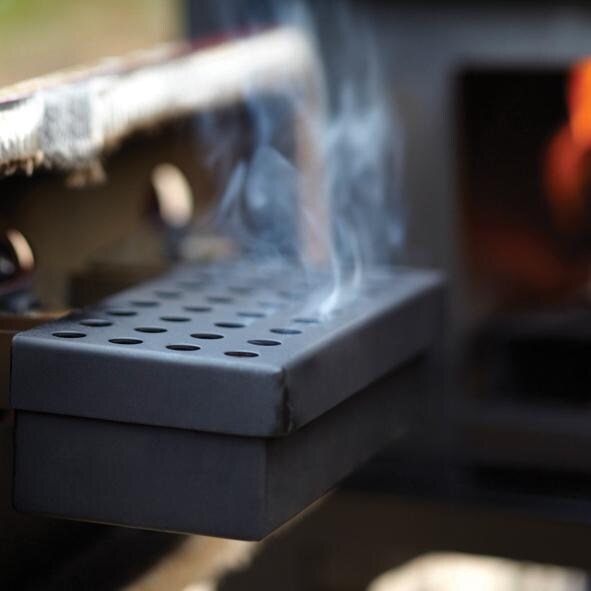 Fornetto Alto Wood Fired Built-In Outdoor Pizza Oven And Smoker - Removable Smoker Box thumbnail