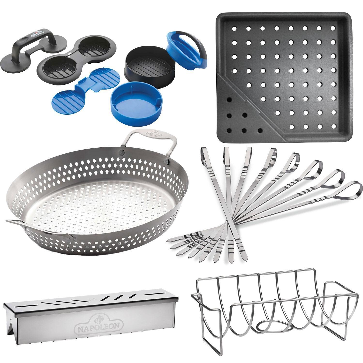 Napoleon Ultimate Griller Bundle - Items Included - White Background thumbnail