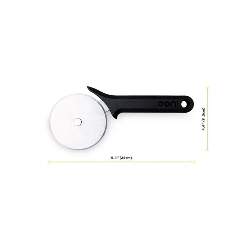 Ooni UU-P06600 Pizza Cutter Wheel - Black - Dimensional thumbnail