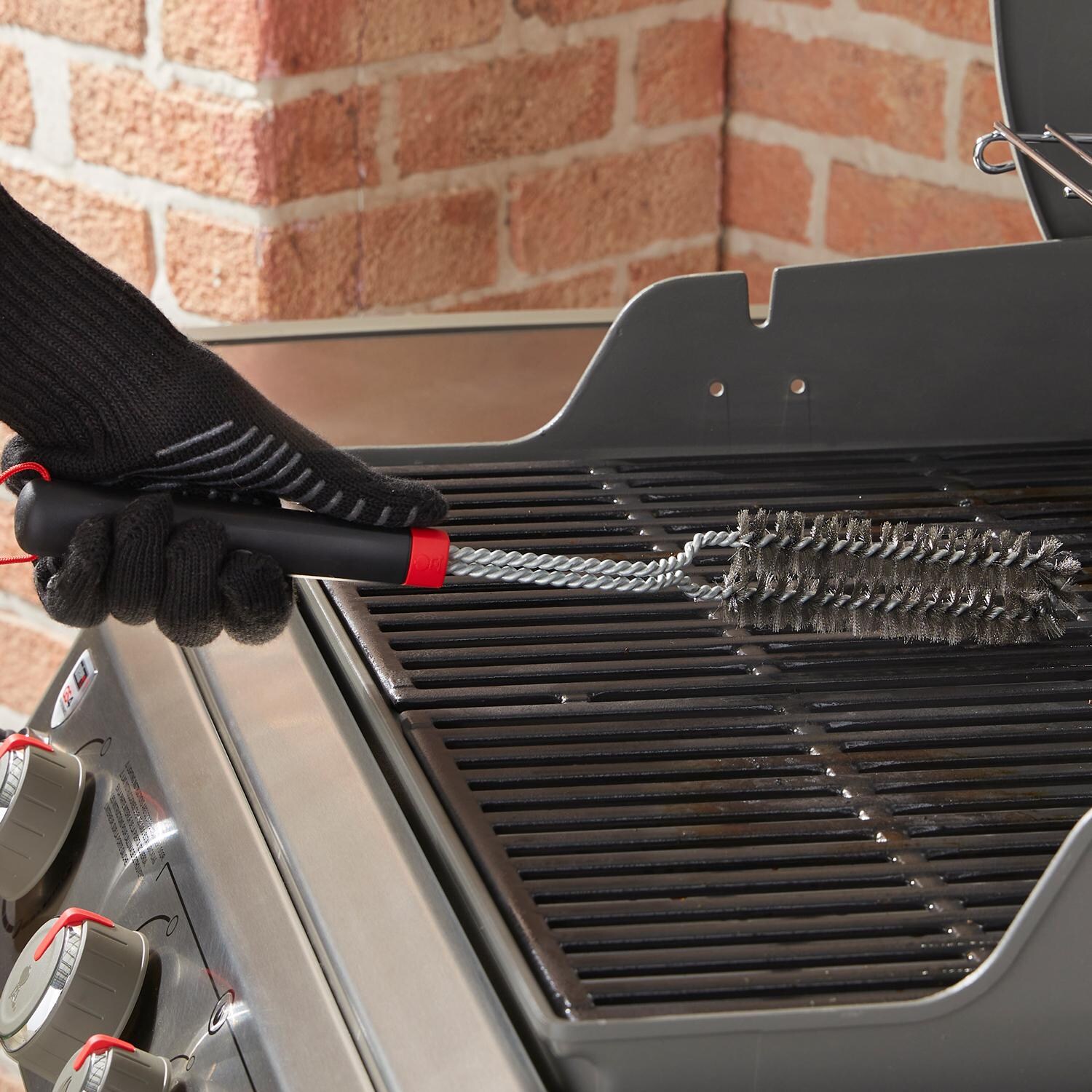 Weber 6279 18-Inch Detail Brush - Cleaning Grill Grates thumbnail