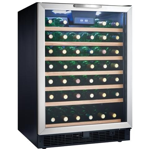 Danby 50 Bottle Wine Cooler - Stainless Steel - DWC508BLS