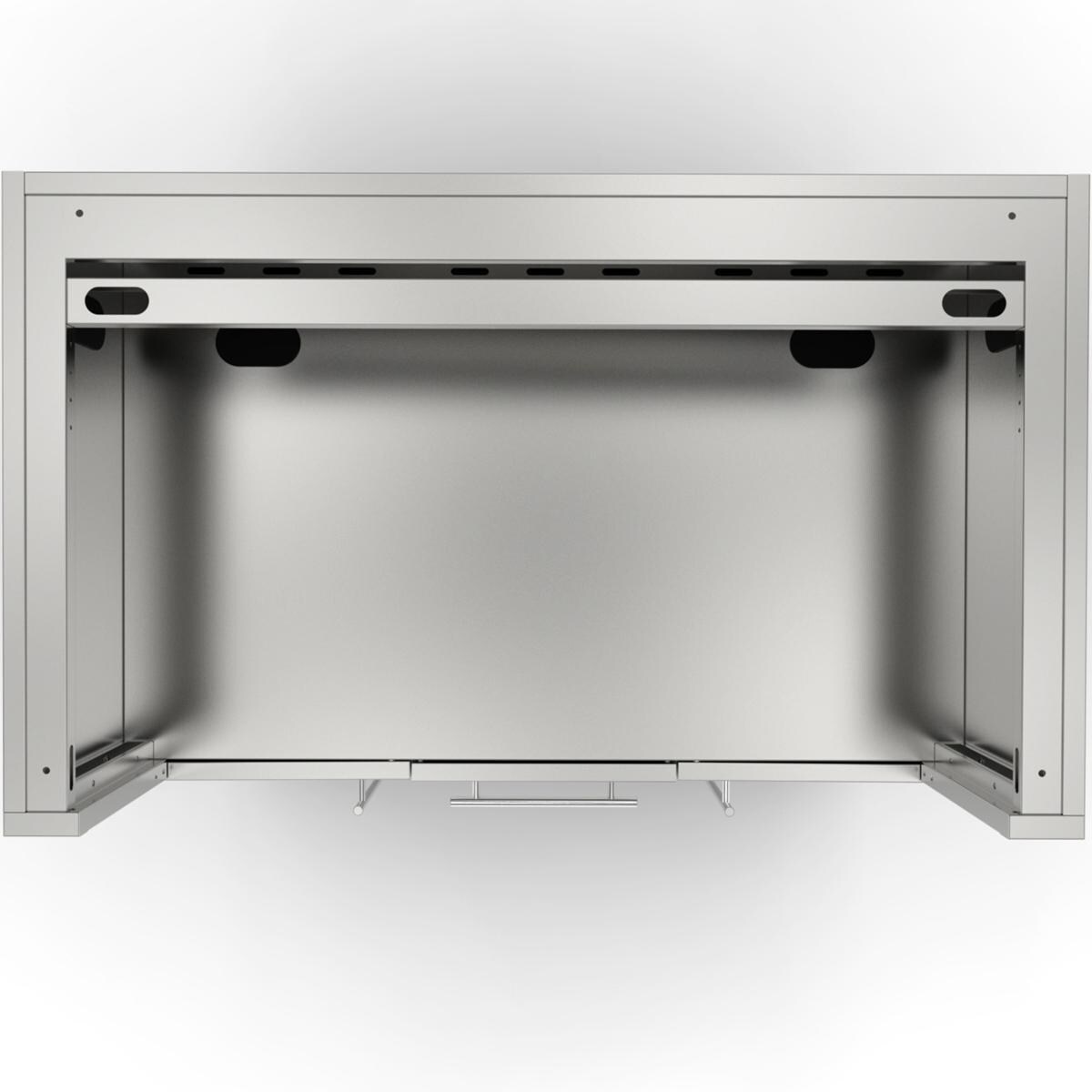 Sunstone SAC46CGDC 46-in Outdoor Kitchen Charcoal Grill Cabinet - Overhead View - White Background thumbnail