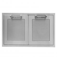 Hestan 36-Inch Propane Tank/Trash Drawer & Storage Cabinet Combo - Steeletto - AGSD36-SS image