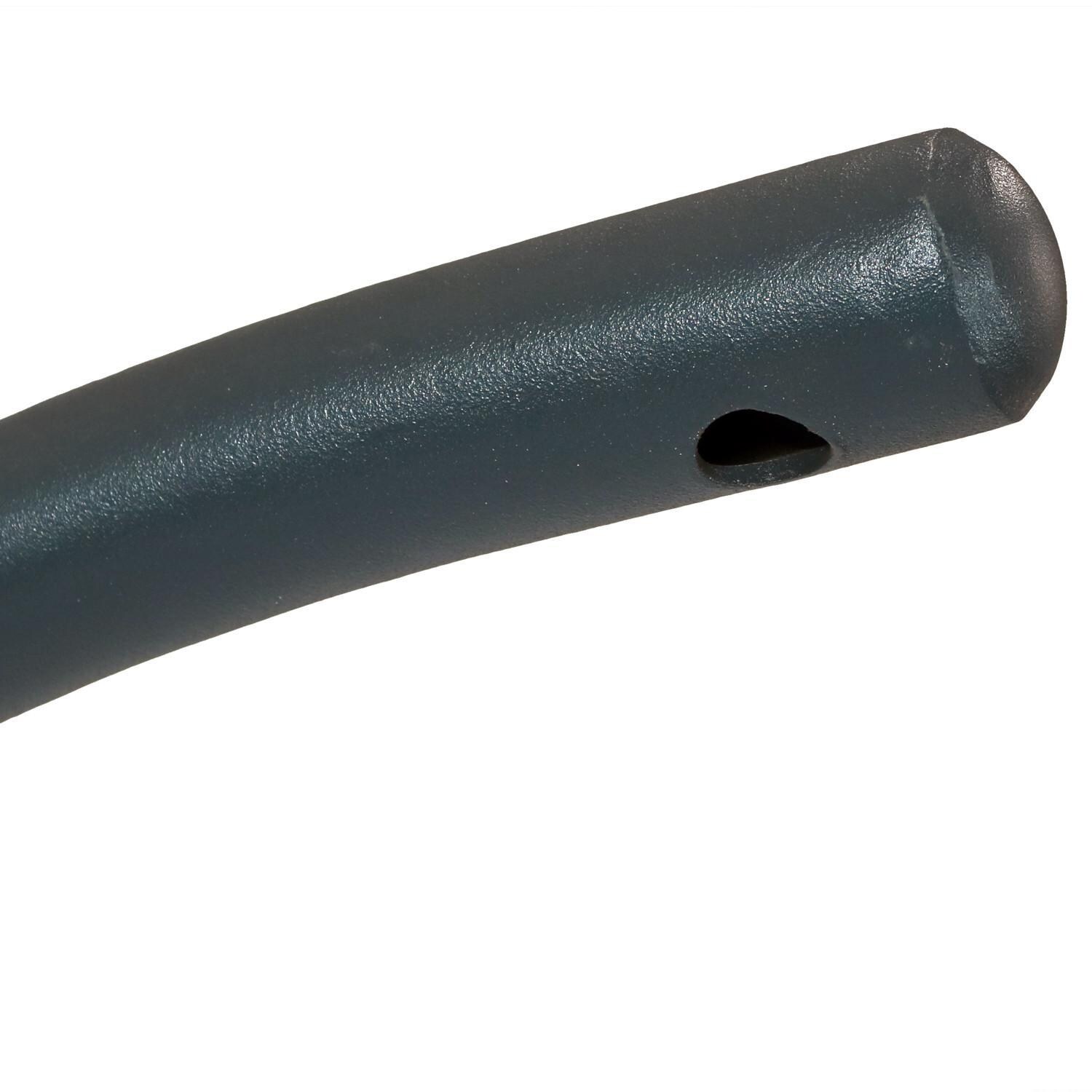 Ultimate Patio 76-Inch Steel Egg Chair Stand w/ Extra Wide Round Base - Gray - Mounting Hole thumbnail