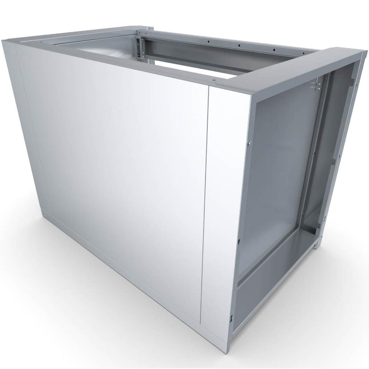 Sunstone ADA44BC 44-in Stainless Steel ADA Compliant Sink Cabinet - Rear Left Side  View - White Background thumbnail