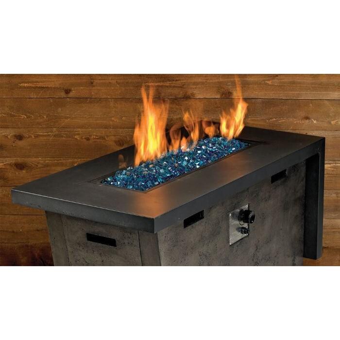 BBQGuys Signature AFF-PABLLST12-2-10 1/2-Inch Pacific Blue Luster Cubes - Lifestyle thumbnail