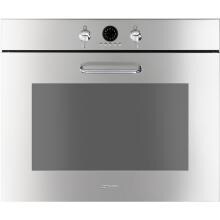 Smeg Evolution 27-Inch Built-In Electric Multifunction Wall Oven - Stainless Steel - SC770U image